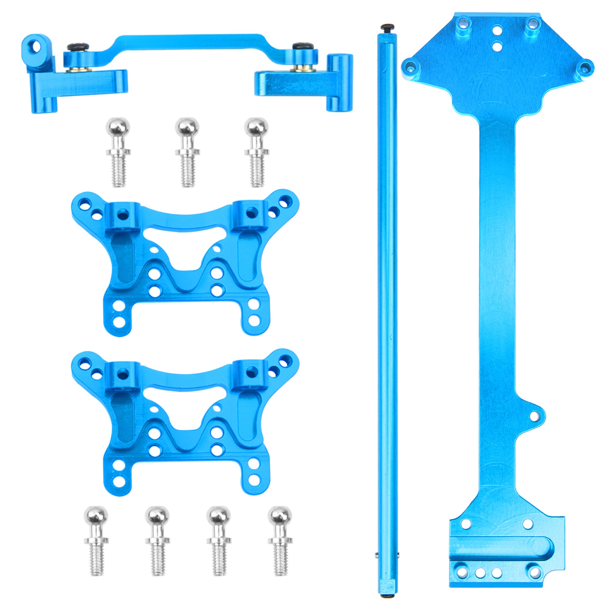 Amazon.com: ShareGoo Metal Steering Knuckles Kit Shock Tower